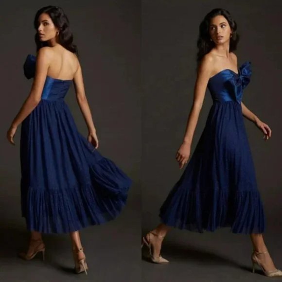 Hutch Dresses & Skirts - Anthro Hutch Tulle Bow Top Dress
